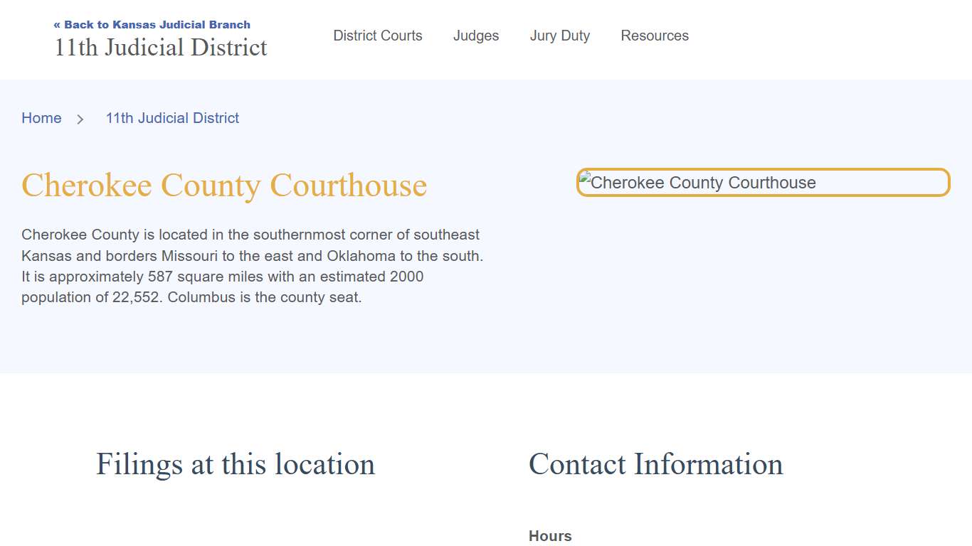 Kansas 11th Judicial District - KS Courts